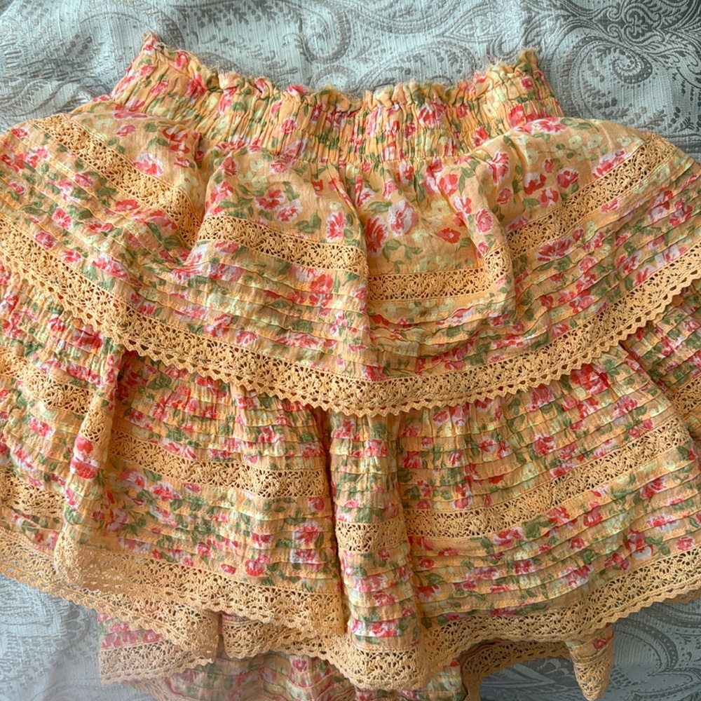 Aerie Orange Skirt